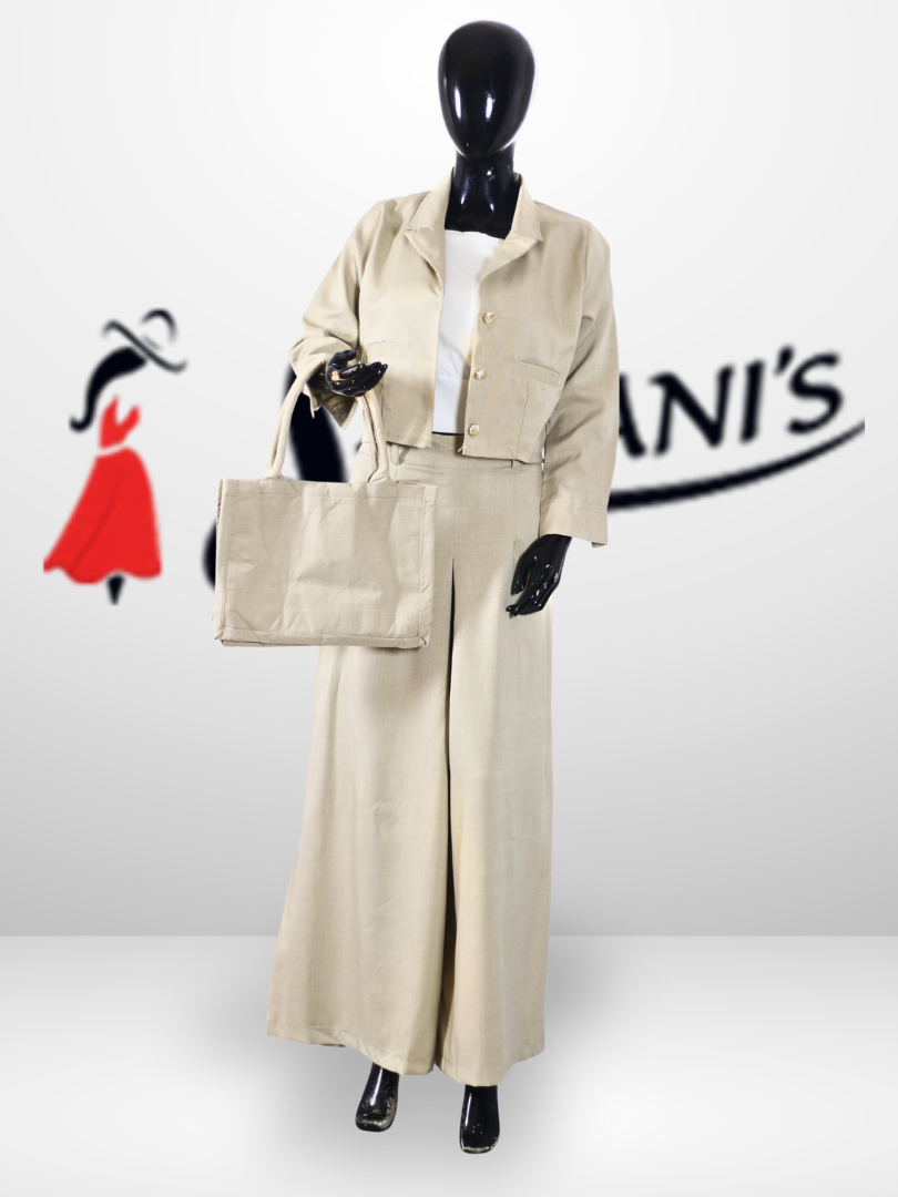 Modern Jacket Style Co-Ord Set - Image 5